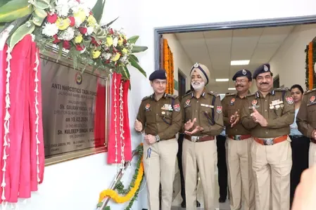 Did Punjab DGP Launch the Anti-Narcotics Task Force Office in Jalandhar?