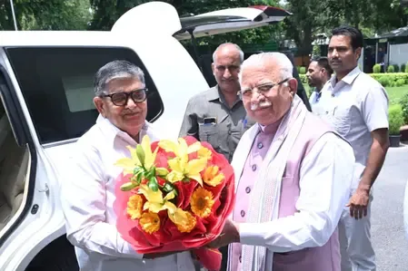 What Developmental Issues Did Punjab Governor Discuss with Union Ministers?
