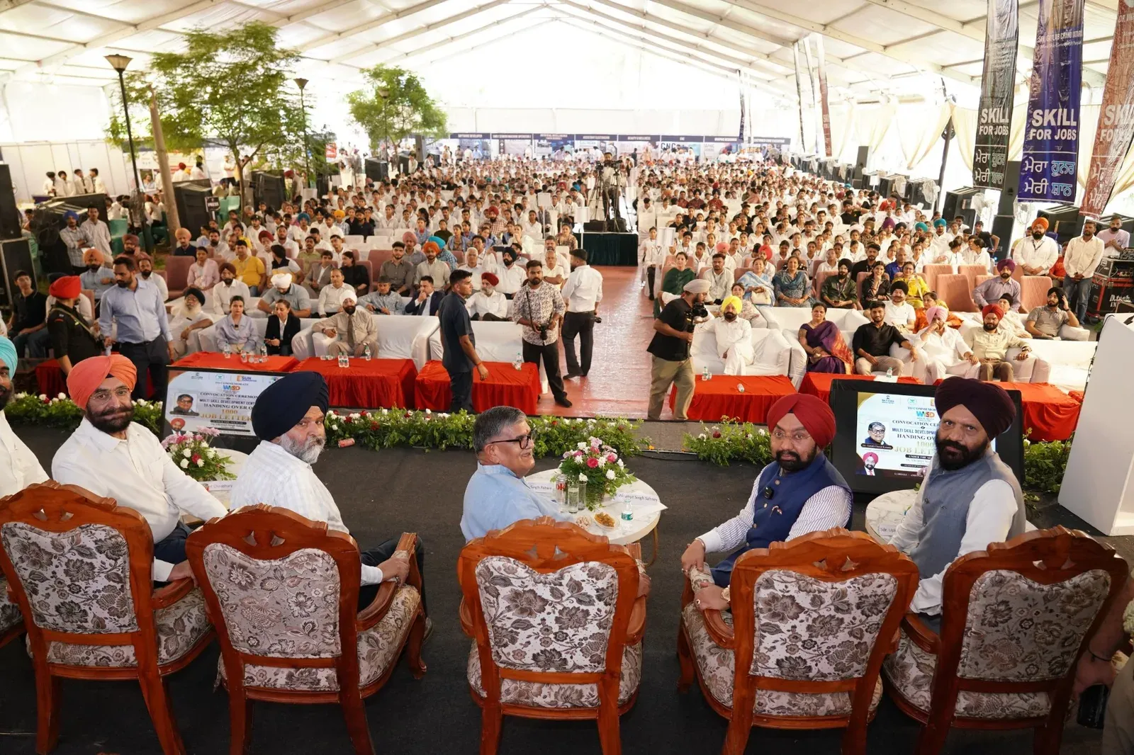Punjab Governor distributes appointment letters to 1,044 skill-trained youth in Ludhiana