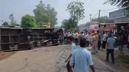 पंजाब: होशियारपुर में दर्दनाक बस हादसा, सीएम मान ने जताया दुख