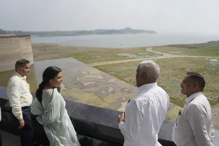 Pong Dam water level 1,322 ft: Punjab minister reviews monsoon flood prep