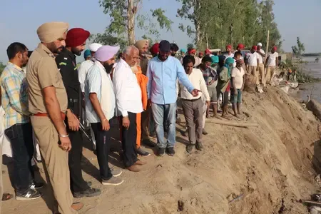 What Measures Are Punjab Ministers Taking for Desilting the Satluj River?