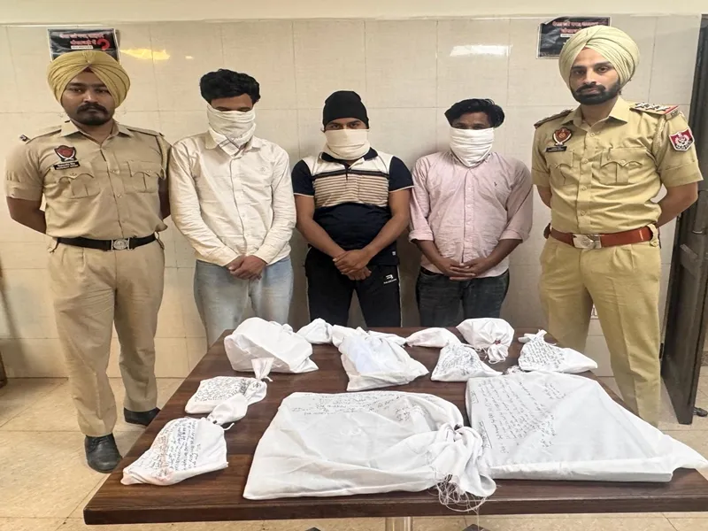 Punjab Police Uncover Criminal Gang Behind Mule Accounts; Three Arrested