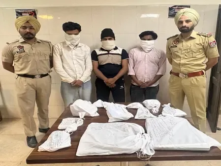 Punjab Police Uncover Criminal Gang Behind Mule Accounts; Three Arrested