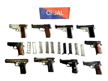 Punjab Police Uncover Major Interstate Weapons Trafficking; 10 Homemade Pistols Captured