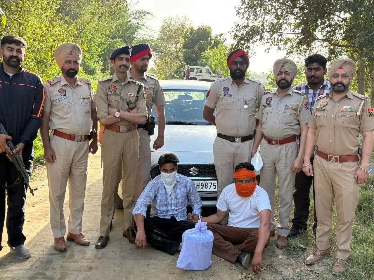 Punjab Police Disrupts Cross-Border Drug Trafficking; 6 Kg Heroin Seized, 2 Arrested