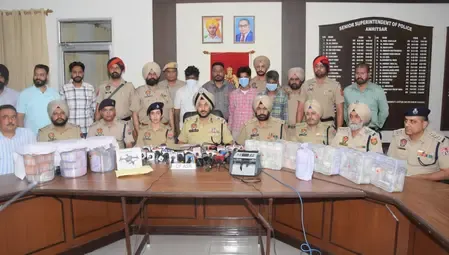 Did Punjab Police Successfully Dismantle Two Smuggling Networks?