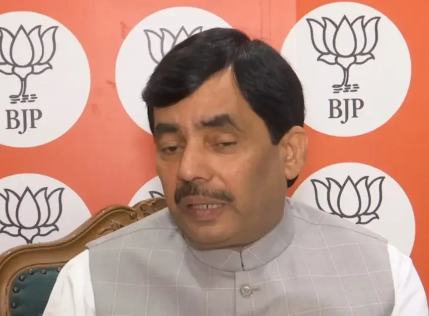 शाहनवाज हुसैन का बड़ा हमला: AAP नेताओं को चाहिए खुद की सुरक्षा, जनता उनसे नाराज