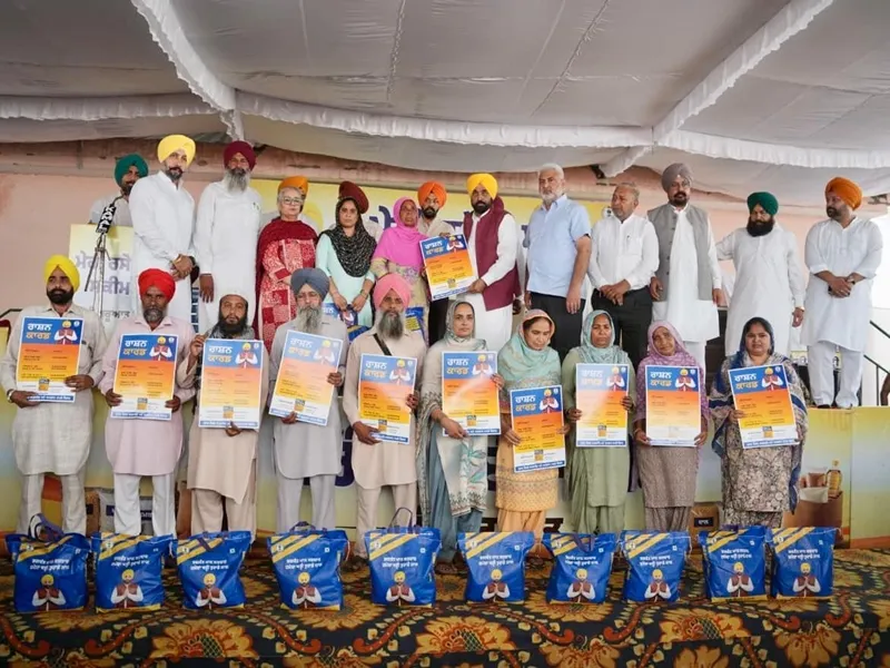 Punjab launches Meri Rasoi Yojana, free food kits for 40 lakh families
