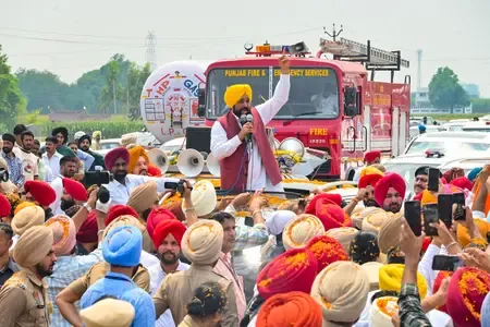 Punjab CM Bhagwant Mann slams BJP over ED raids on AAP leaders