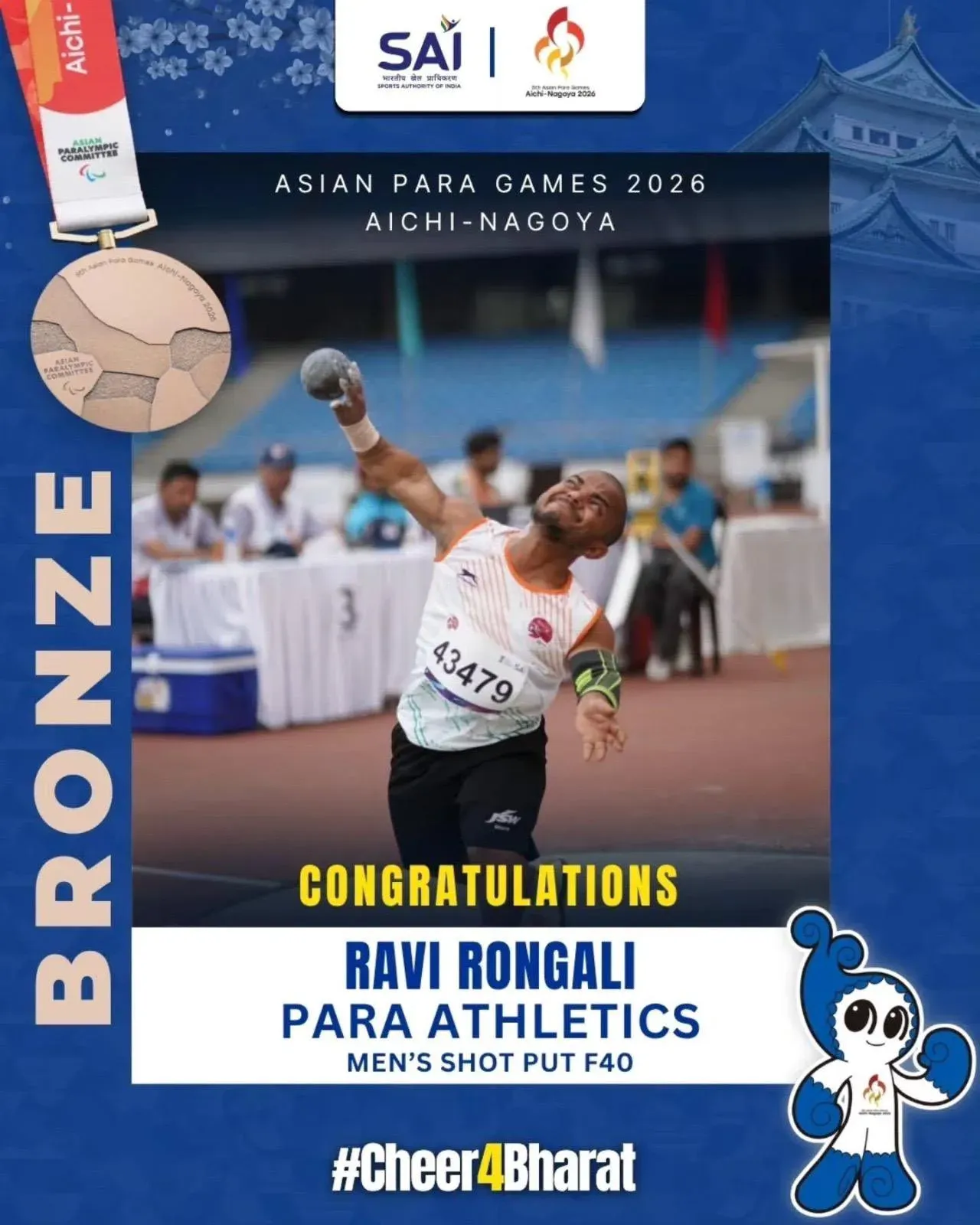 Puri Hails India's Para-Athletes at Asian Para Games 2026