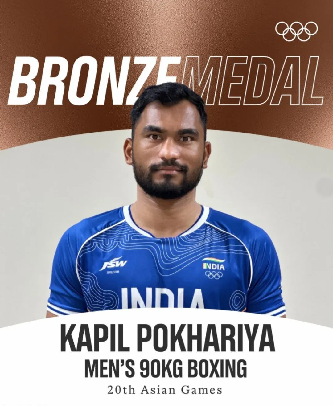 Puri Hails Kapil Pokhariya's Bronze in Men's 90kg at Asian Games 2026