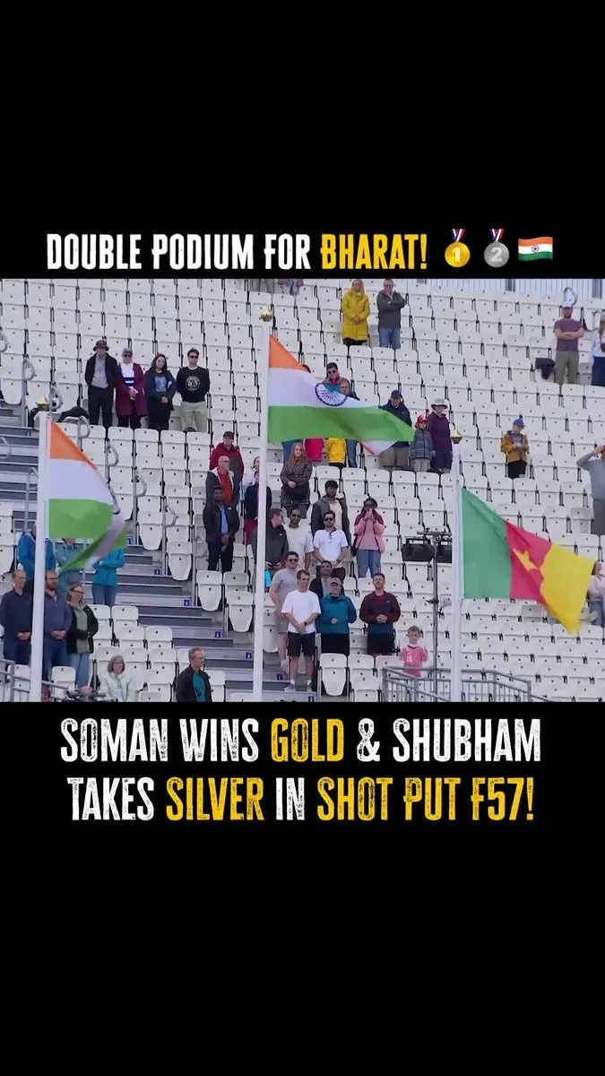 Puri hails Soman Rana's gold, Shubham Juyal's silver in Shot Put F57