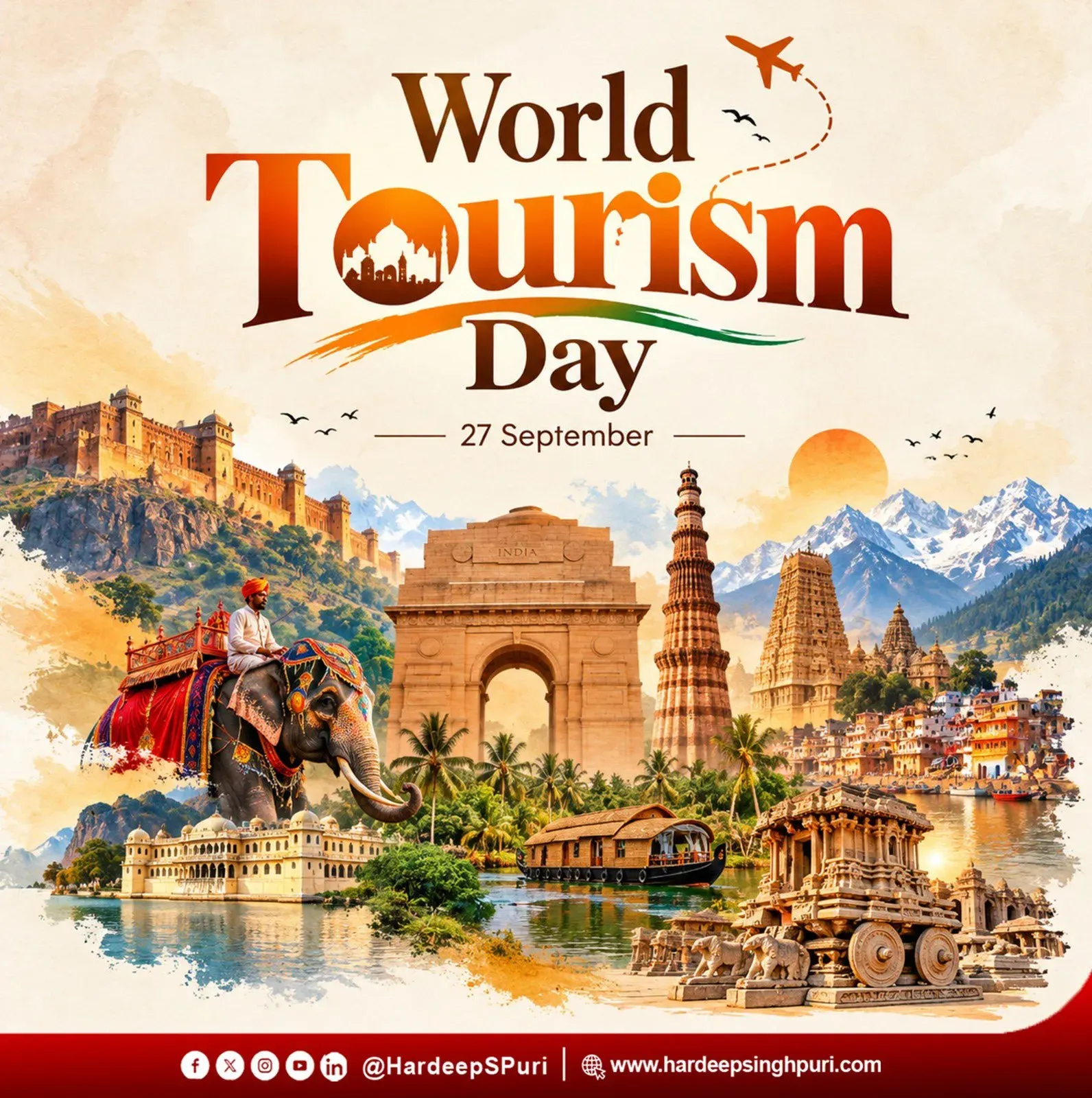 Puri Marks World Tourism Day, Invokes 'Atithi Devo Bhava'