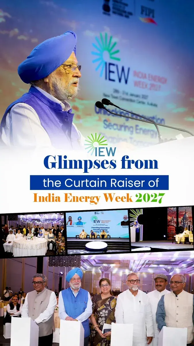 Puri unveils India Energy Week 2027 in Kolkata