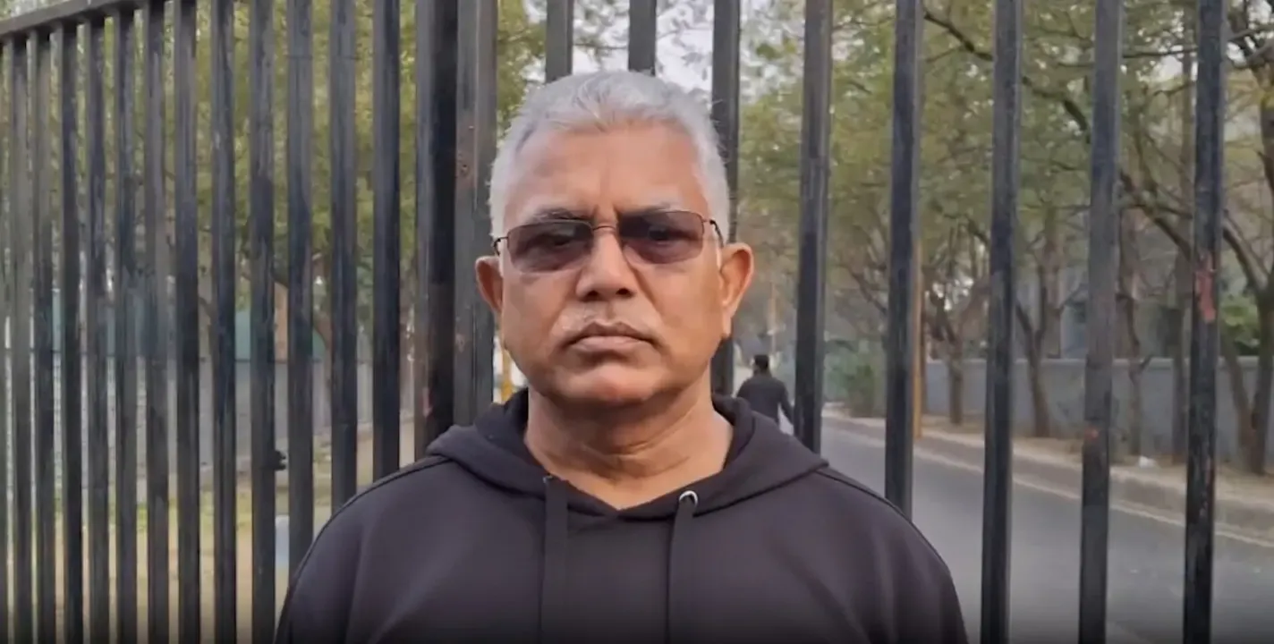 भाजपा नेता दिलीप घोष ने पूर्व रेल मंत्री मुकुल रॉय के निधन पर शोक व्यक्त किया