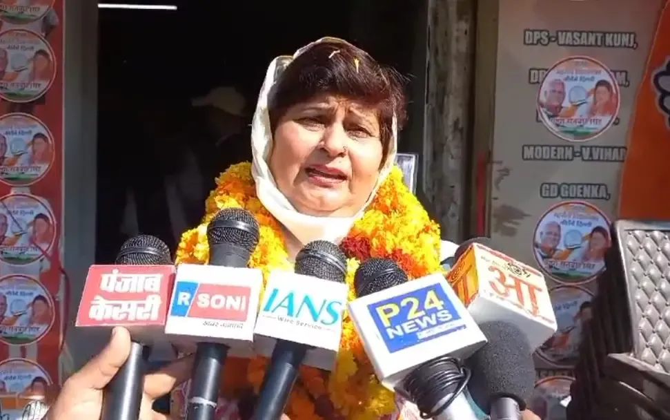 Pushpa Singh Commits to Advancing Mehrauli Amidst Challenging Delhi Assembly Elections