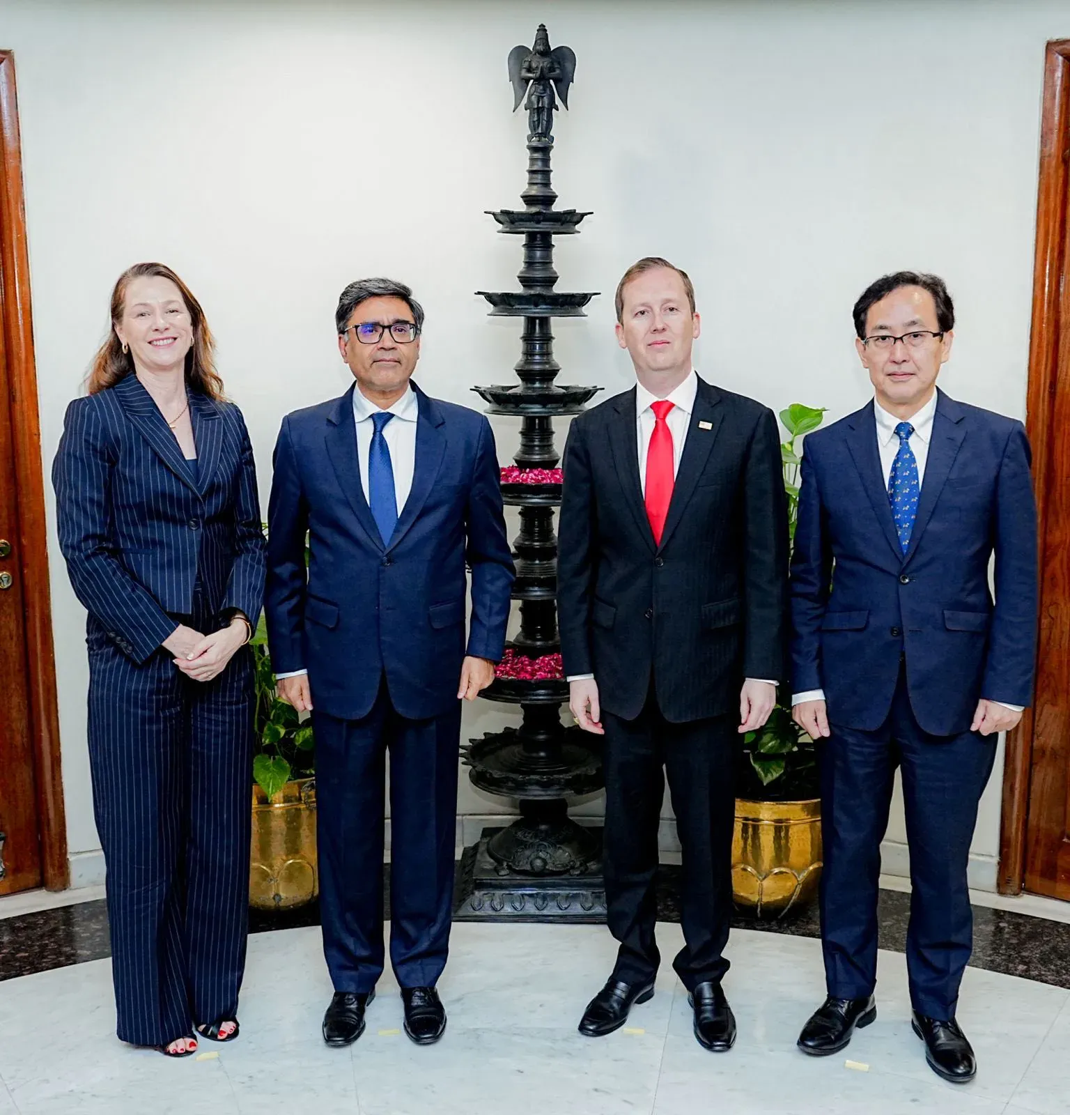 Quad Sherpas meet in New Delhi to advance Indo-Pacific security, tech agenda