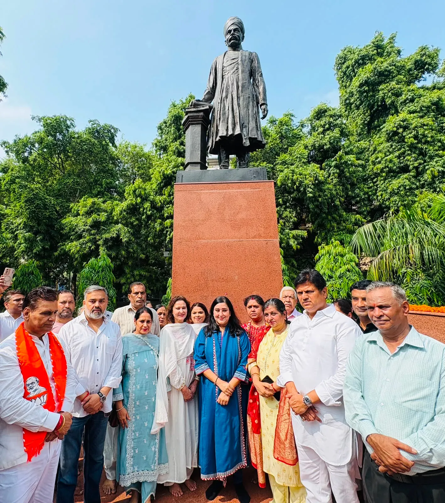 Quit India Day: Bansuri Swaraj, Delhi BJP lead memorial cleanups across capital