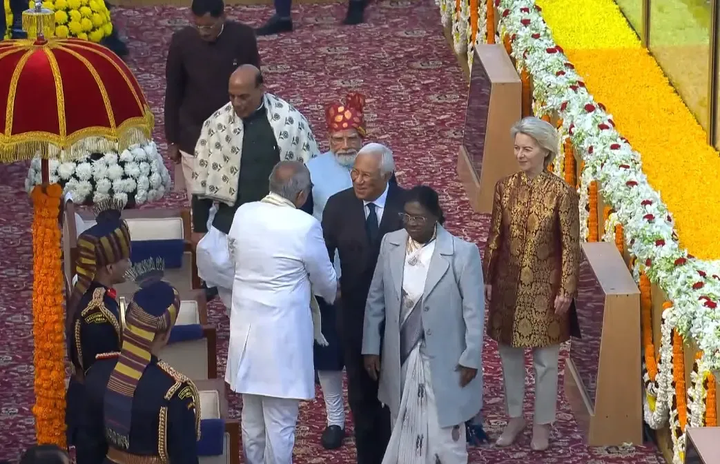 R-Day: How Did Prez Murmu, Guests Costa and von der Leyen Get a Grand Welcome at Kartavya Path?