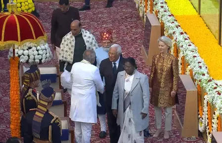 R-Day: How Did Prez Murmu, Guests Costa and von der Leyen Get a Grand Welcome at Kartavya Path?