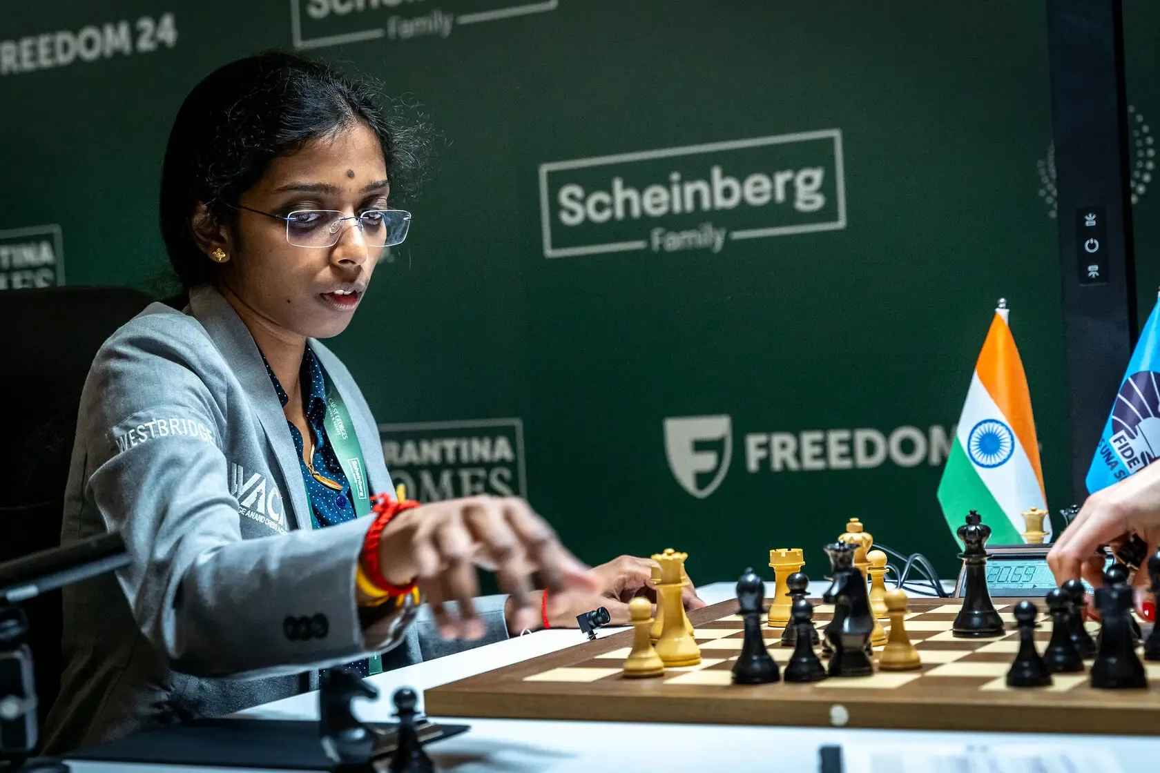 R Vaishali Clinches FIDE Women's Candidates, Set to Challenge Ju Wenjun for World Championship