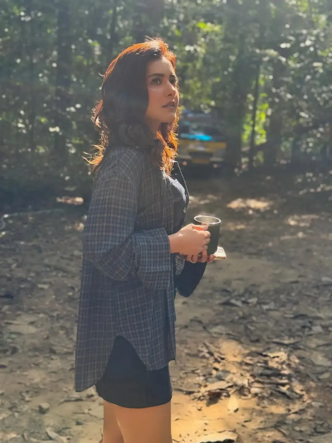 Did Raashii Khanna Just Share BTS Clips from the Set of Pawan Kalyan's 'Ustaad Bhagat Singh'?