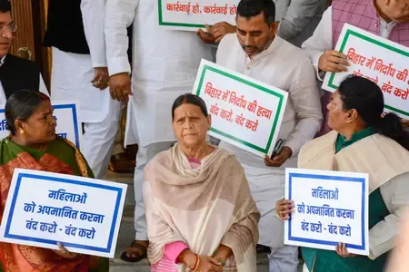 Rabri Devi Critiques NDA Government for Rising Crime Rates in Bihar