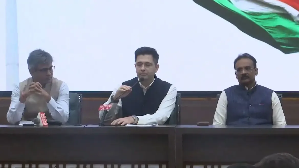 Breaking: Raghav Chadha, 6 AAP MPs Merge with BJP in Major Split
