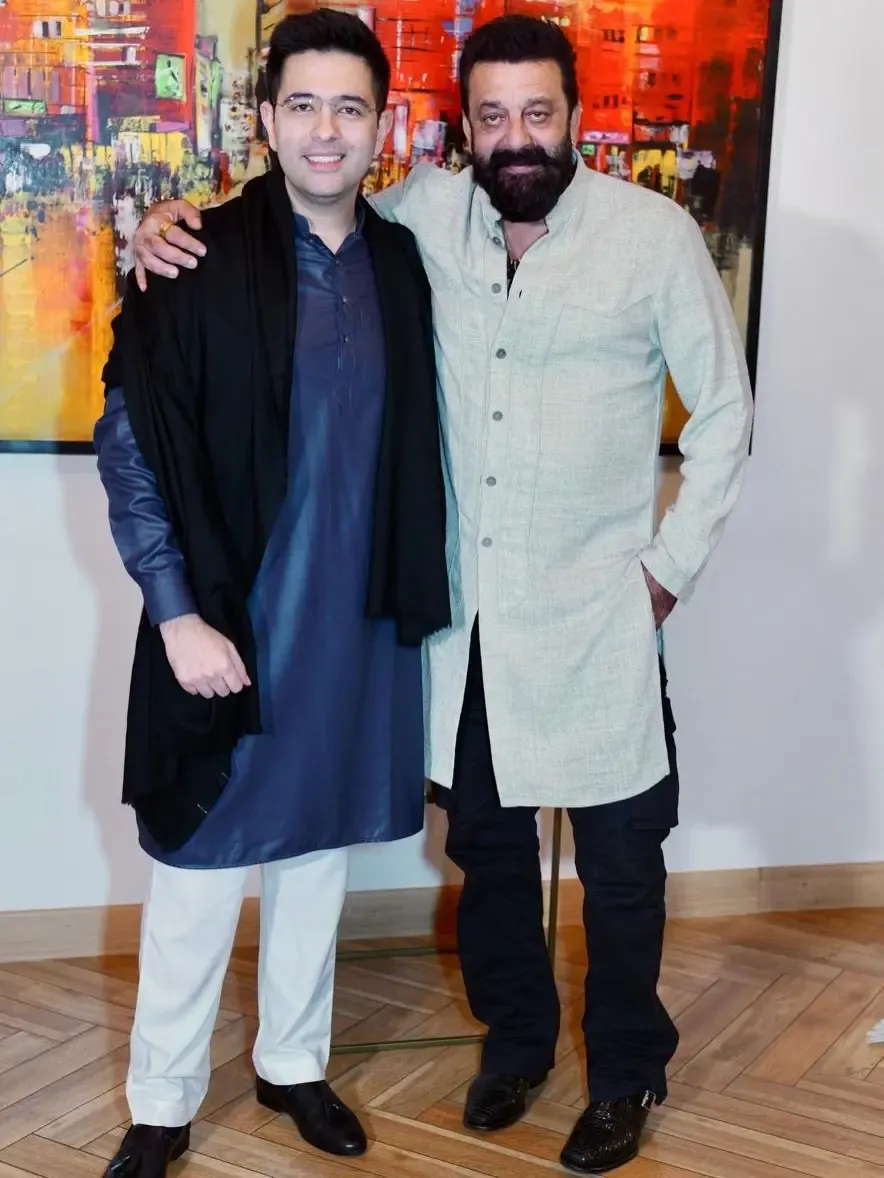 Raghav Chadha Enthusiastically Supports Sanjay Dutt's Latest Triumph