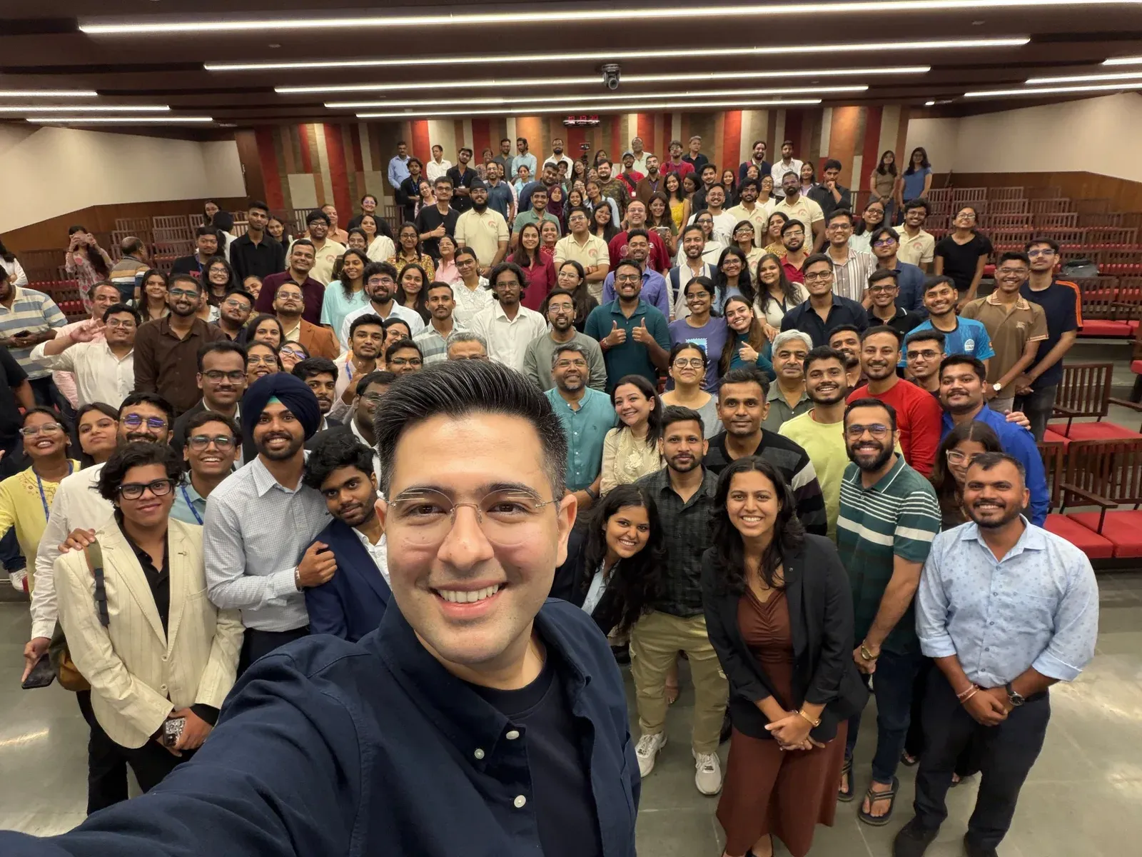 Raghav Chadha Speaks on Leadership at IIM Ahmedabad Summit