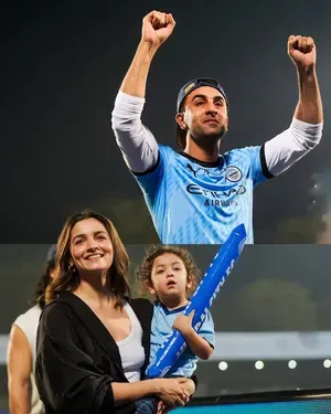 Raha Kapoor steals the show as Ranbir Kapoor co-owned Mumbai City FC
 defeats Hyderabad FC