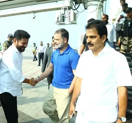 Rahul Gandhi Engages in Strategic Joint Meeting of Congress PACs in Telangana and Andhra Pradesh
