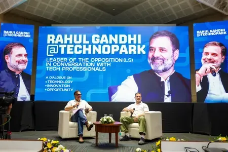 Rahul Gandhi Connects with Kerala's Tech Community, Advocates for Skills and Manufacturing Growth