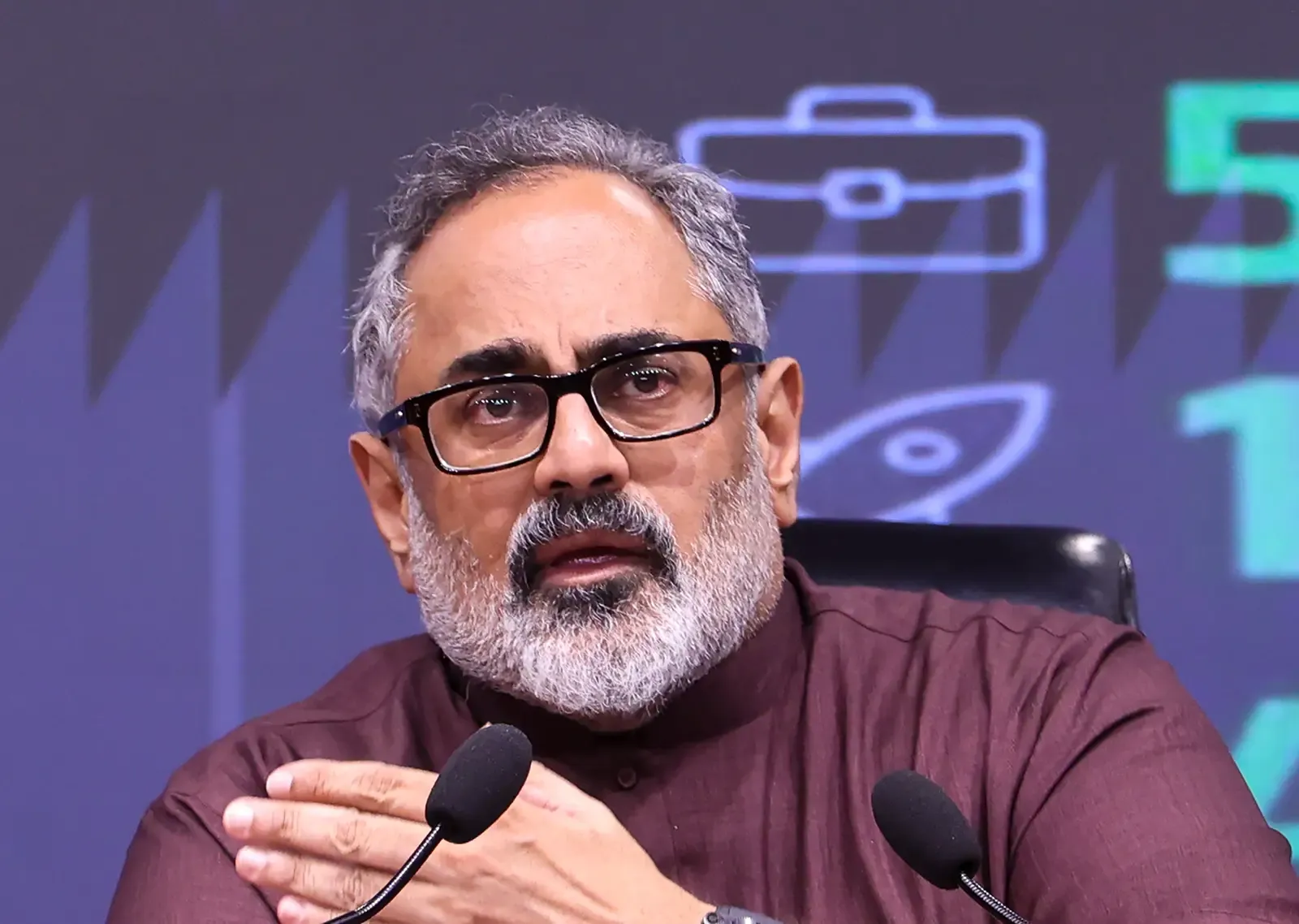 Rajeev Chandrasekhar calls Rahul Gandhi 'inauthentic politician' at BJP press meet