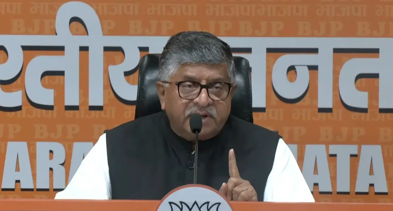 मानसून सत्र की विफलता के लिए राहुल गांधी जिम्मेदार: रविशंकर प्रसाद का तीखा हमला