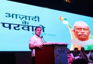 Rahul Gandhi Mispronounces Jaglal Chaudhary's Name Thrice During Patna Event