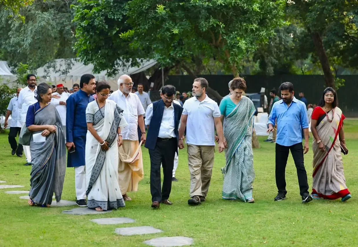 BJP accuses Rahul Gandhi of shielding infiltrators as INDIA Bloc unites against ECI