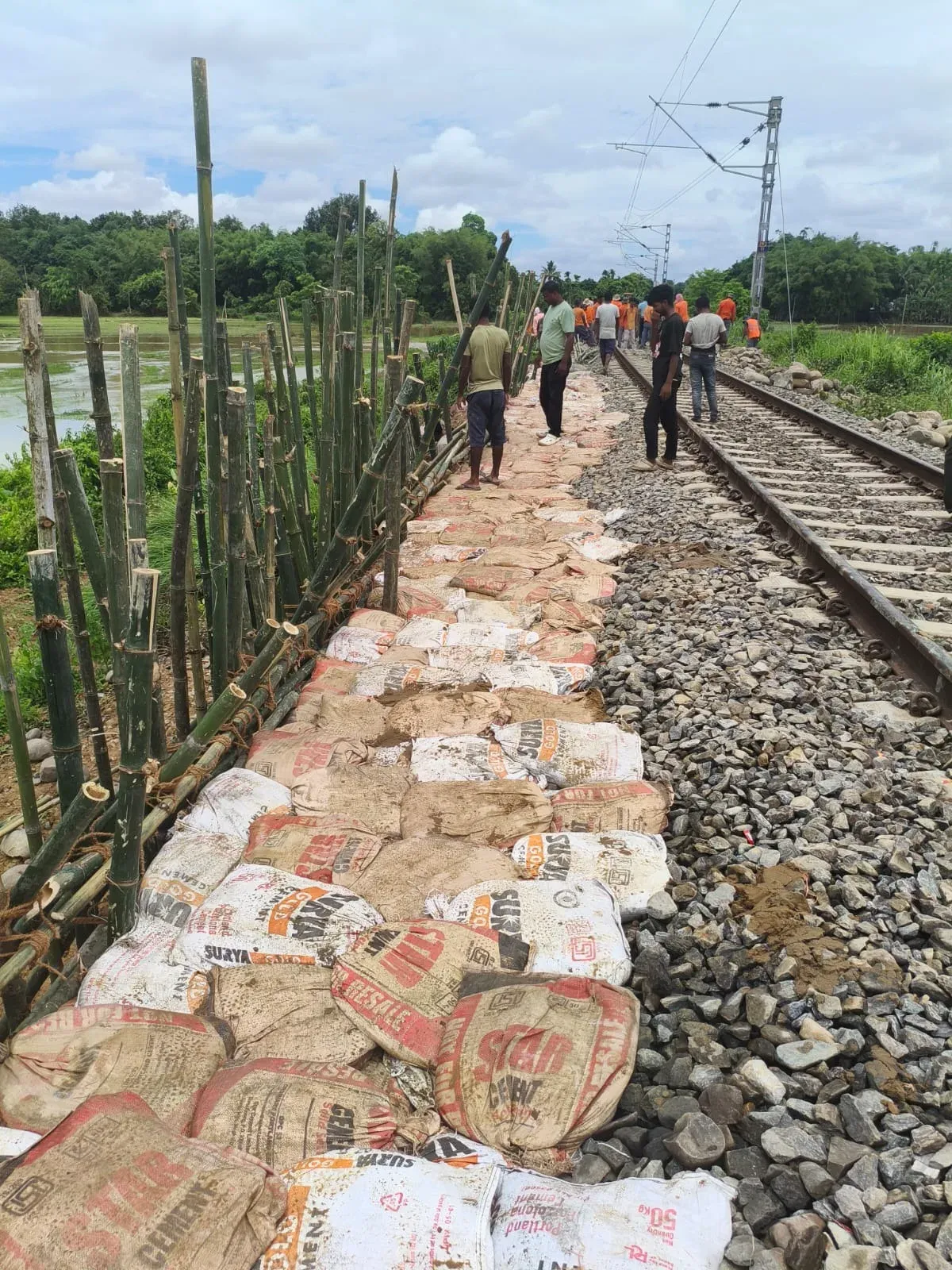 Lumding-Badarpur rail link disrupted for 2 weeks after Assam track subsidence