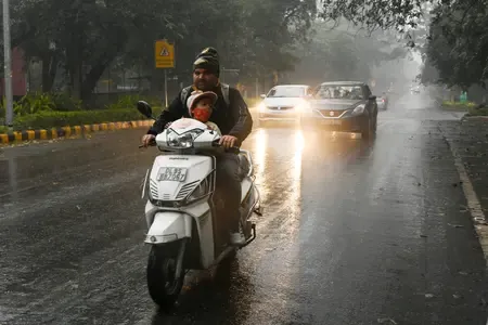 Did Rain Affect the Weather in Delhi-NCR?