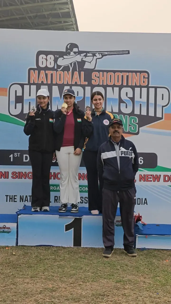 Did Raiza Dhillon Dominate Women’s Skeet Titles on the Opening Day of the 68th National Shooting Championship Finals?