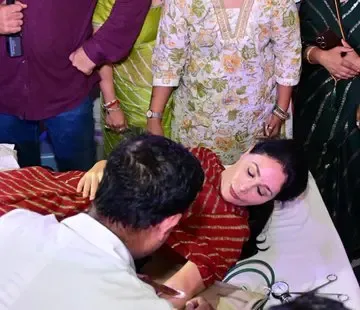 Did Raj Deputy CM Donate Blood for 'Seva Pakhwada' on PM Modi’s Birthday?
