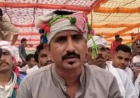 क्या चित्तौड़गढ़ में महारैली के दौरान सांसद राजकुमार रोत ने भील प्रदेश की मांग उठाई?