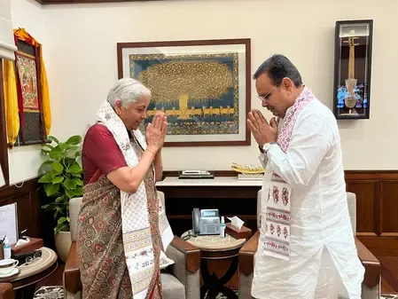 What Did Rajasthan CM Discuss with FM Sitharaman in Delhi?