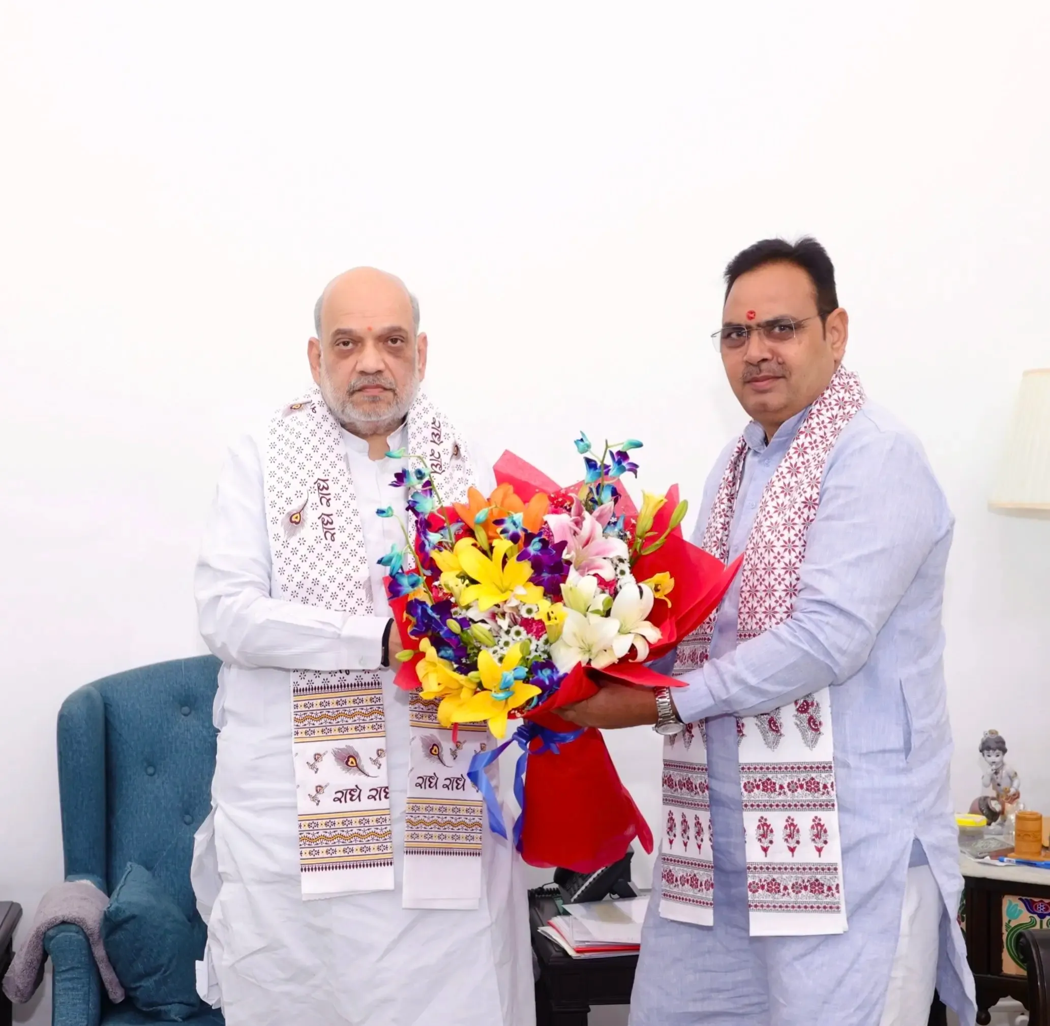 Rajasthan CM Engages with Union Ministers in Delhi to Boost State Development and Coordination