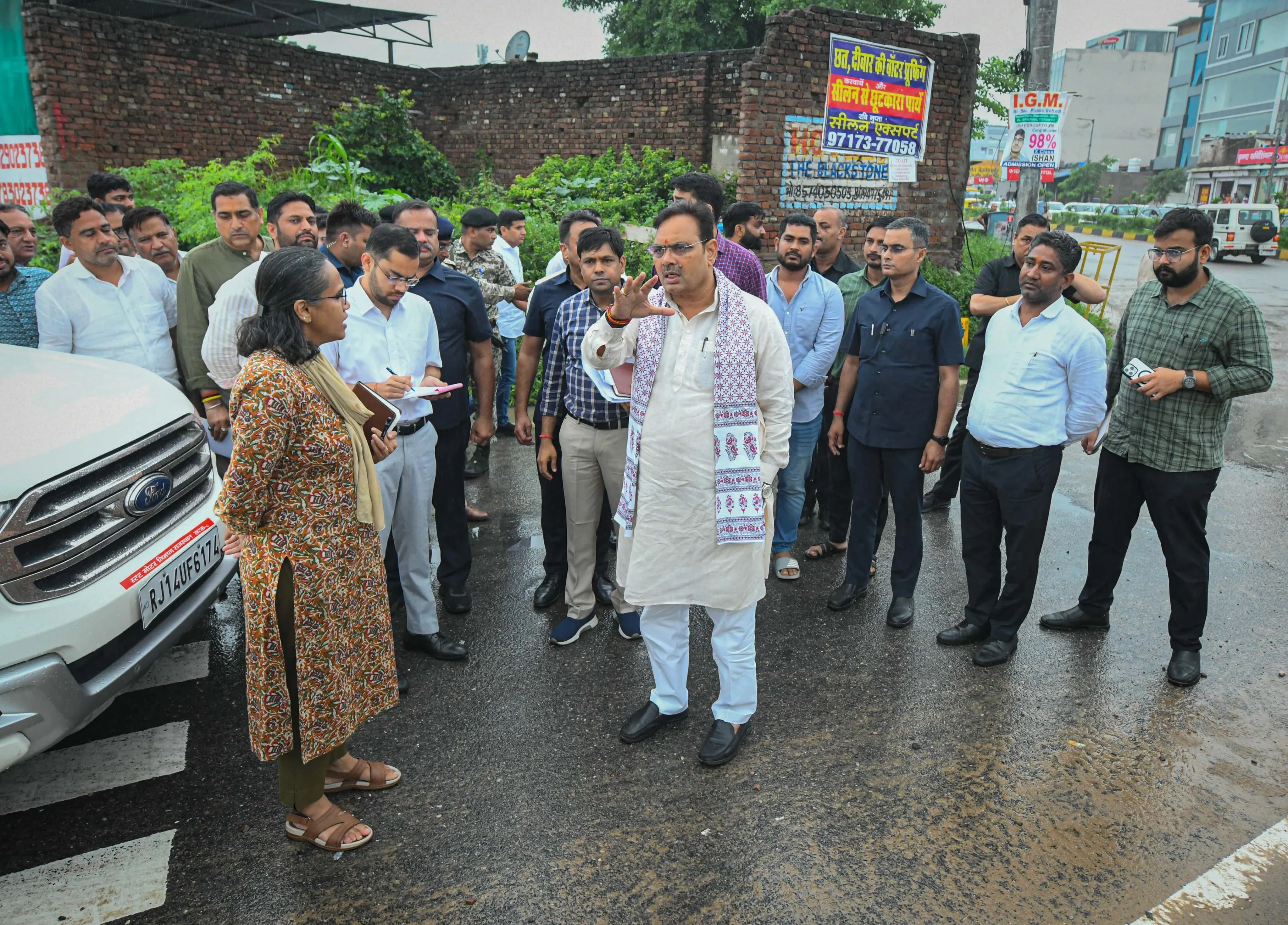 What Actions Did Rajasthan CM Take in Rain-Impacted Jaipur?