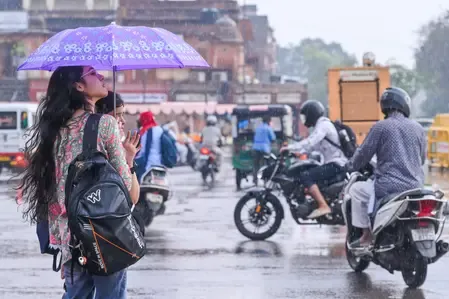 Rajasthan heatwave relief: Rain, hailstorms drop mercury in 10+ cities