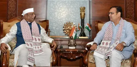 Did Rajasthan Guv and CM Congratulate Radhakrishnan on His Vice Presidential Election Win?