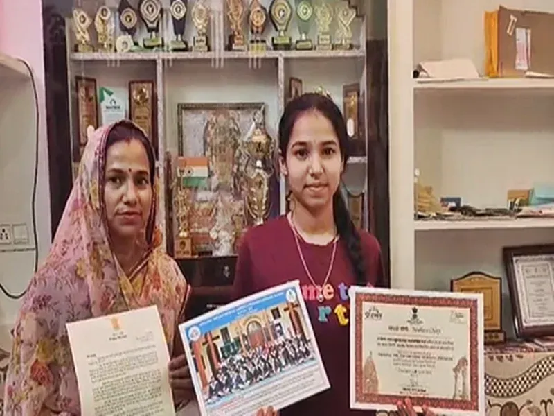 Karauli girl Madhavi Chhipi earns PM Modi's praise for Viksit Bharat vision