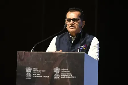 राजस्थान में बैटरी एनर्जी स्टोरेज सिस्टम की कीमतें नए निचले स्तर पर पहुंचना एक ऐतिहासिक उपलब्धि : अमिताभ कांत 